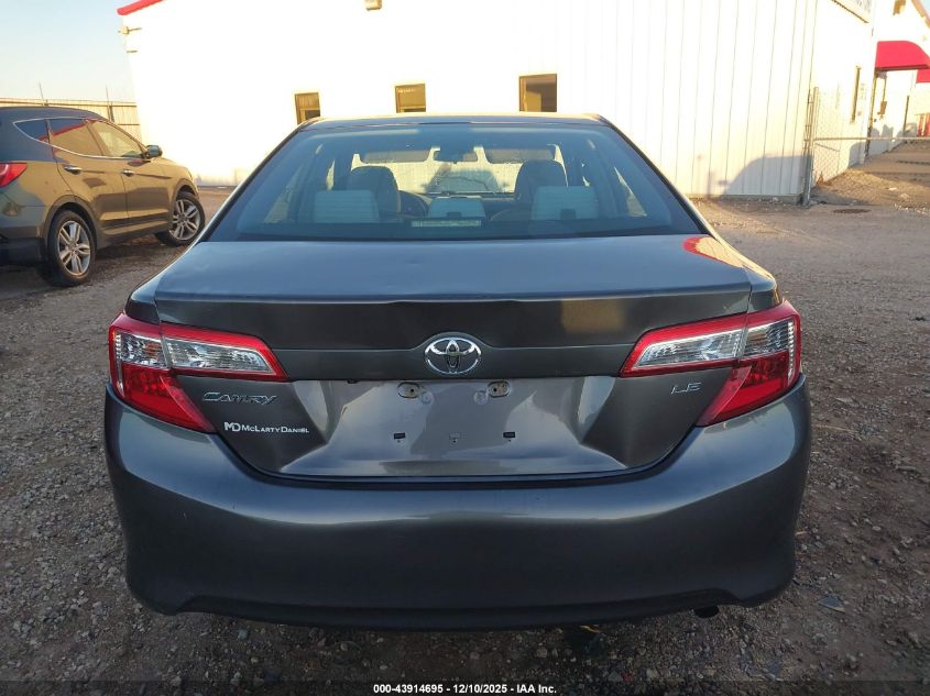 2014 Toyota Camry Le VIN: 4T4BF1FK3ER433786 Lot: 43914695