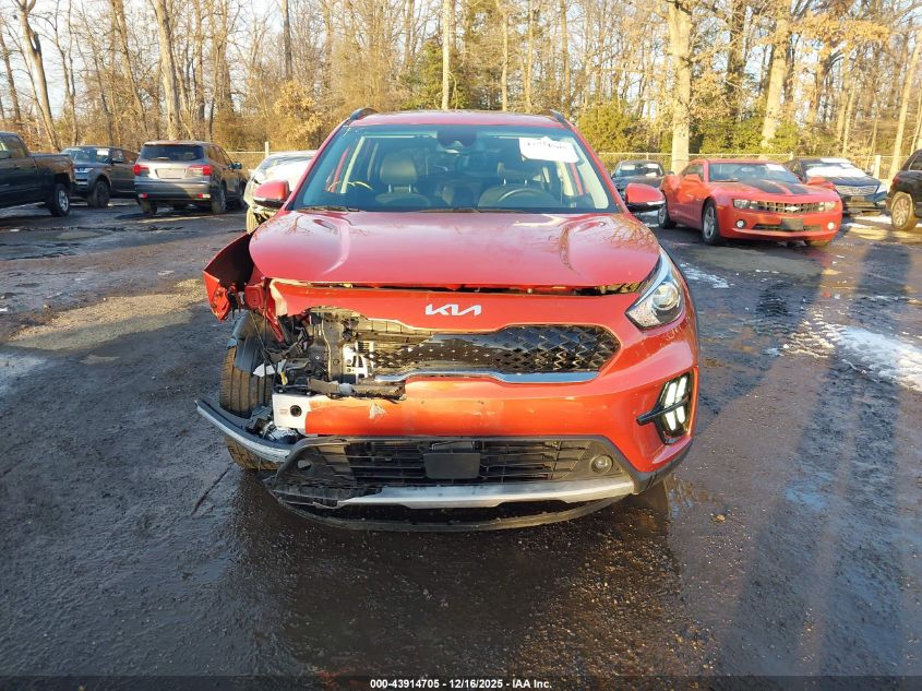 2022 Kia Niro Touring Se VIN: KNDCC3LC7N5536837 Lot: 43914705