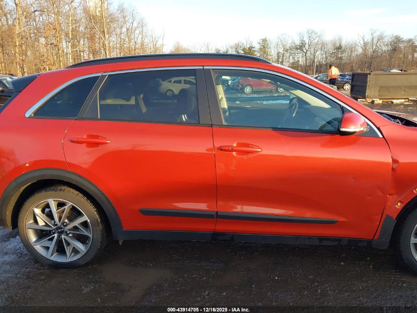 2022 Kia Niro Touring Se VIN: KNDCC3LC7N5536837 Lot: 43914705