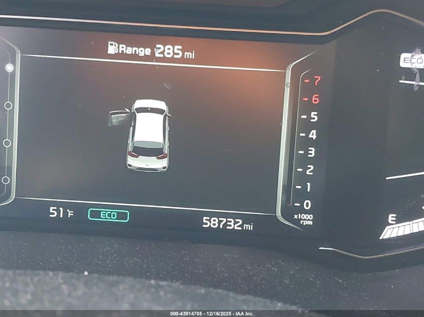 2022 Kia Niro Touring Se VIN: KNDCC3LC7N5536837 Lot: 43914705