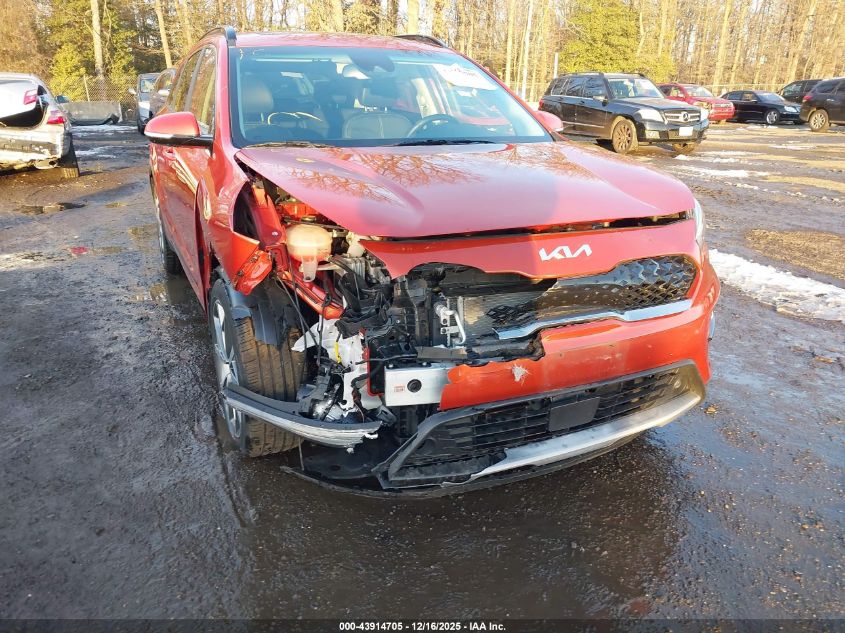 2022 Kia Niro Touring Se VIN: KNDCC3LC7N5536837 Lot: 43914705