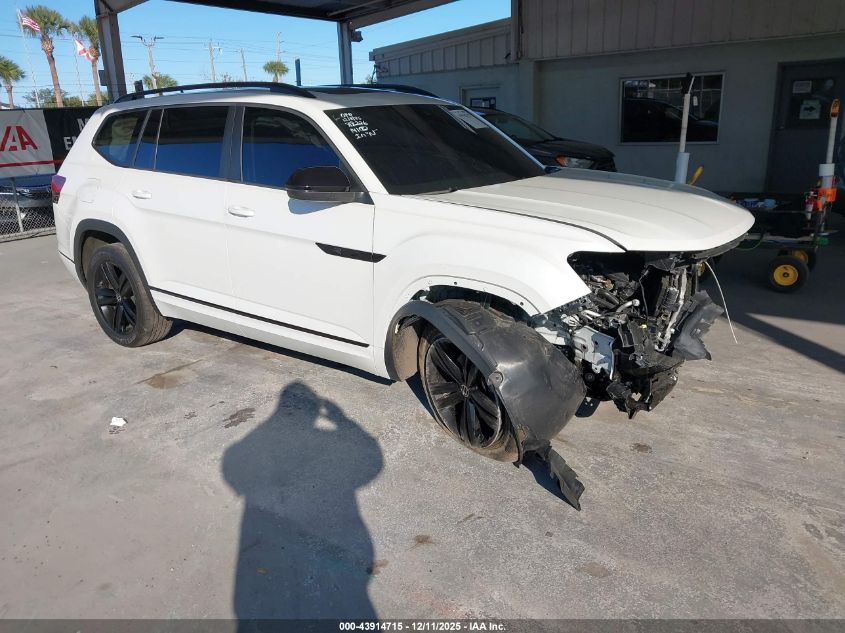 VOLKSWAGEN ATLAS 3.6L V6 SEL R-LINE BLACK