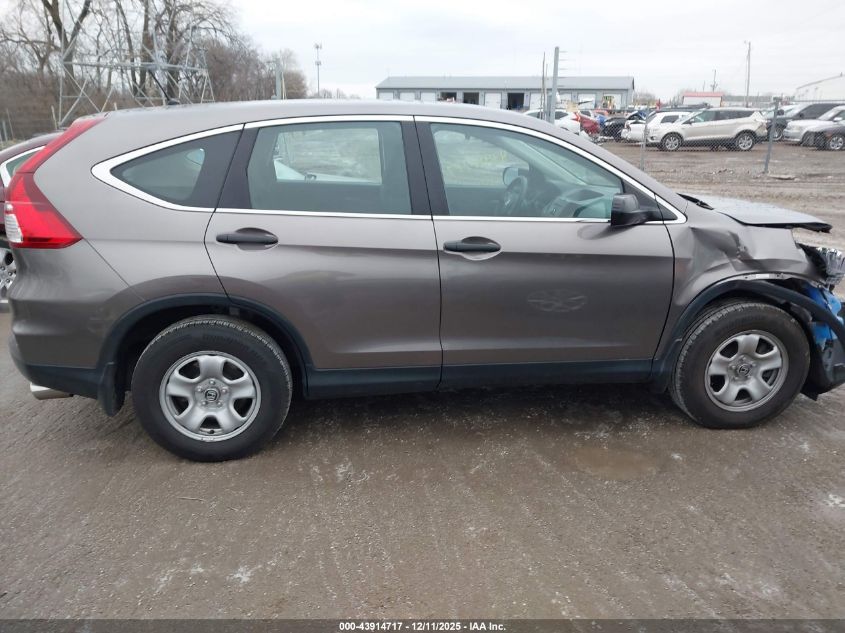 2015 Honda Cr-V Lx VIN: 5J6RM4H39FL037938 Lot: 43914717
