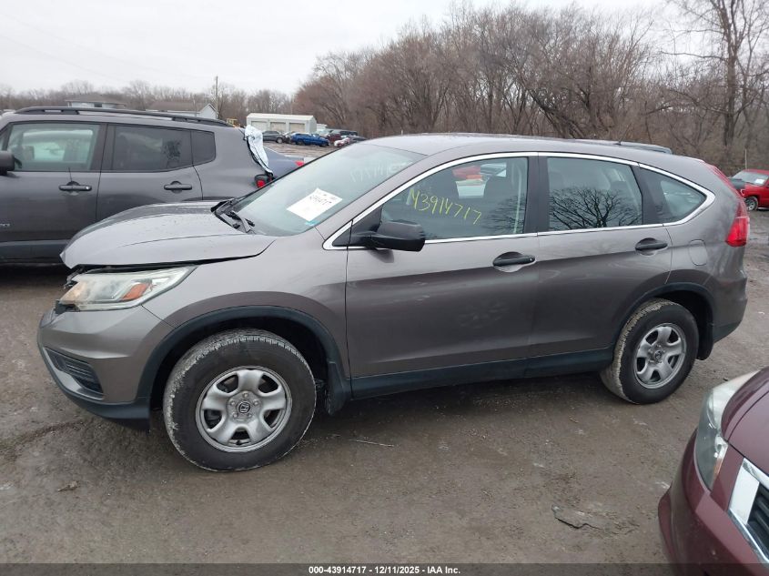 2015 Honda Cr-V Lx VIN: 5J6RM4H39FL037938 Lot: 43914717
