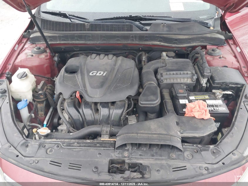 2012 Kia Optima Lx VIN: 5XXGM4A7XCG039834 Lot: 43914734