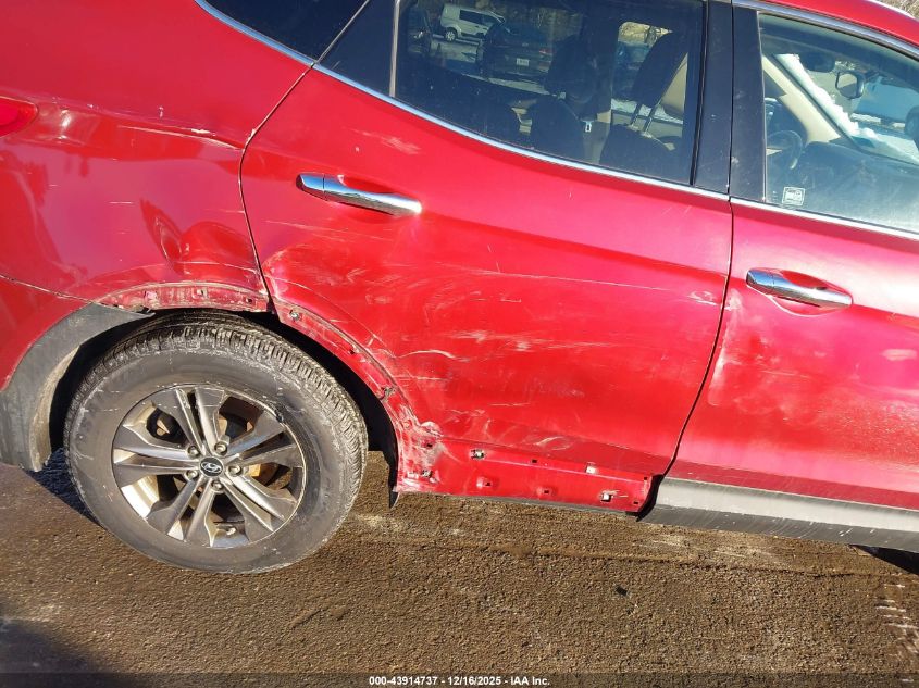 2014 Hyundai Santa Fe Sport 2.4L VIN: 5XYZTDLB6EG202216 Lot: 43914737