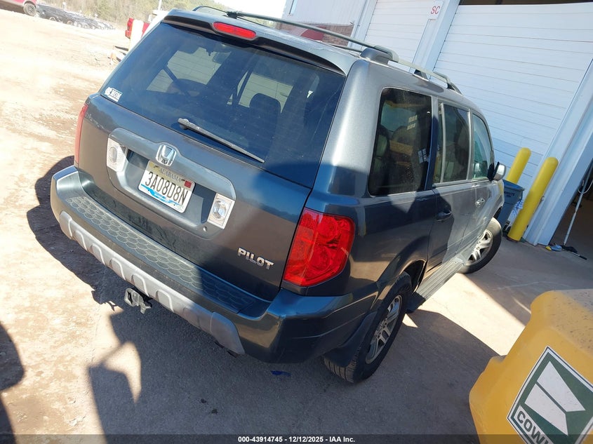 2HKYF18725H528125 2005 HONDA PILOT photo no. 4