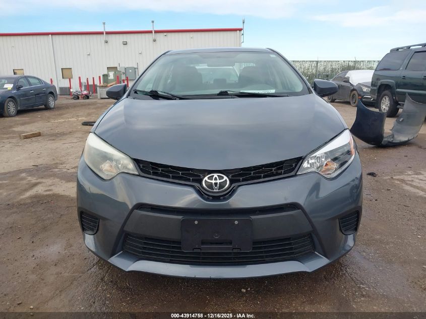 2014 Toyota Corolla Le VIN: 5YFBURHE6EP164920 Lot: 43914758