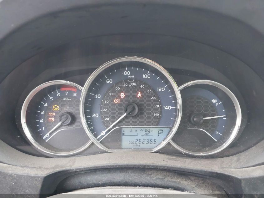 2014 Toyota Corolla Le VIN: 5YFBURHE6EP164920 Lot: 43914758