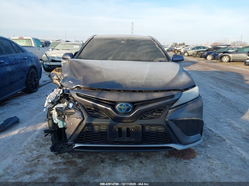 2021 Toyota Camry Xse Hybrid VIN: 4T1K31AK5MU563562 Lot: 43914786