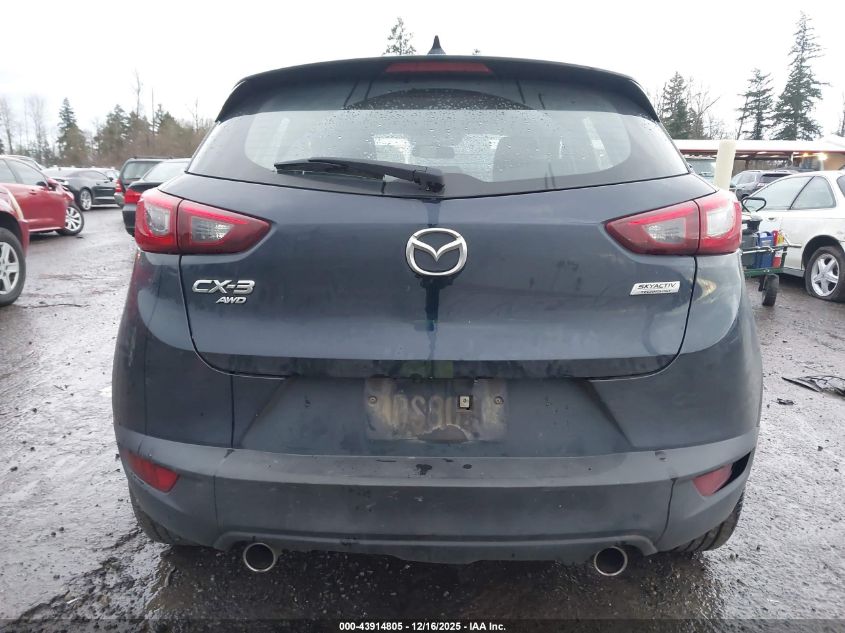 2017 Mazda Cx-3 Touring VIN: JM1DKFC77H0154482 Lot: 43914805