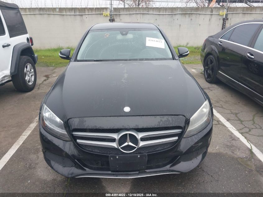2015 Mercedes-Benz C 300 VIN: 55SWF4JB0FU088394 Lot: 43914822