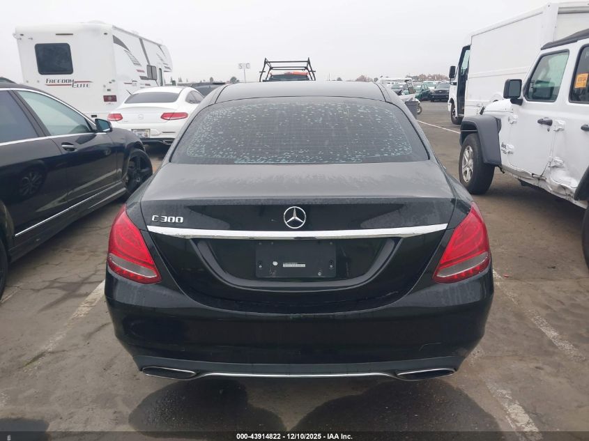 2015 Mercedes-Benz C 300 VIN: 55SWF4JB0FU088394 Lot: 43914822