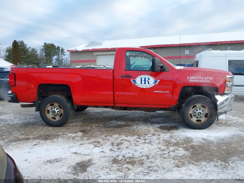 2015 Chevrolet Silverado 2500Hd Wt VIN: 1GC0KUEG8FZ547870 Lot: 43914825