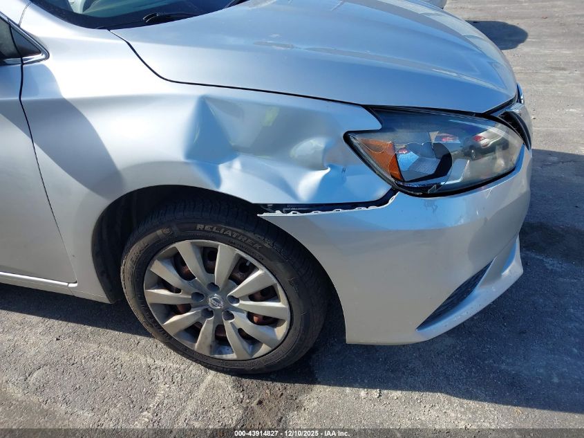 2016 Nissan Sentra Fe+ S/S/Sl/Sr/Sv VIN: 3N1AB7AP9GY243750 Lot: 43914827