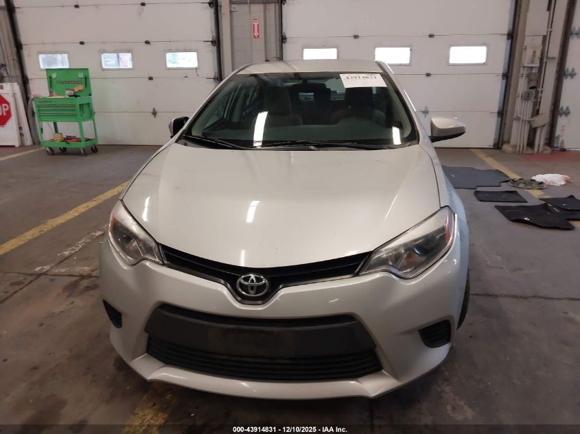 2014 Toyota Corolla Le VIN: 5YFBURHE4EP050558 Lot: 43914831