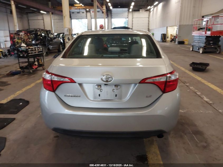 2014 Toyota Corolla Le VIN: 5YFBURHE4EP050558 Lot: 43914831