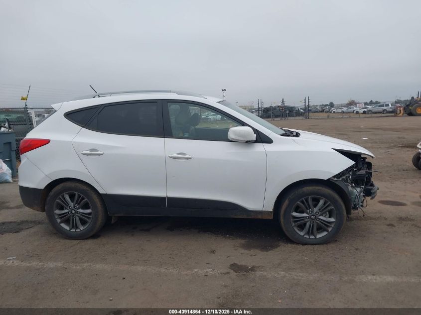 2014 Hyundai Tucson Se VIN: KM8JUCAG8EU915244 Lot: 43914864