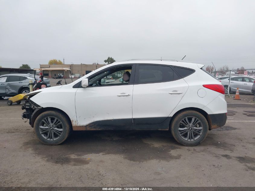 2014 Hyundai Tucson Se VIN: KM8JUCAG8EU915244 Lot: 43914864