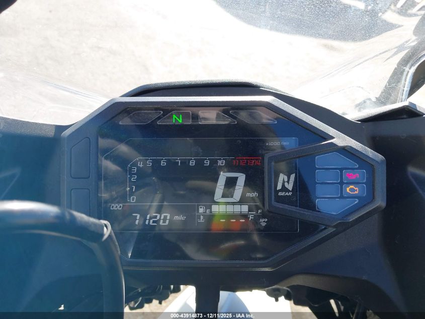 2025 Kawasaki Ex500 H VIN: ML5EXGH16SDA43337 Lot: 43914873