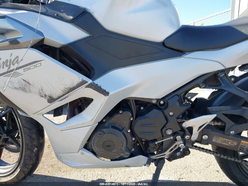 2025 Kawasaki Ex500 H VIN: ML5EXGH16SDA43337 Lot: 43914873