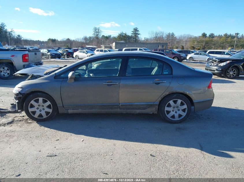 2008 Honda Civic Lx VIN: 2HGFA16568H303826 Lot: 43914878