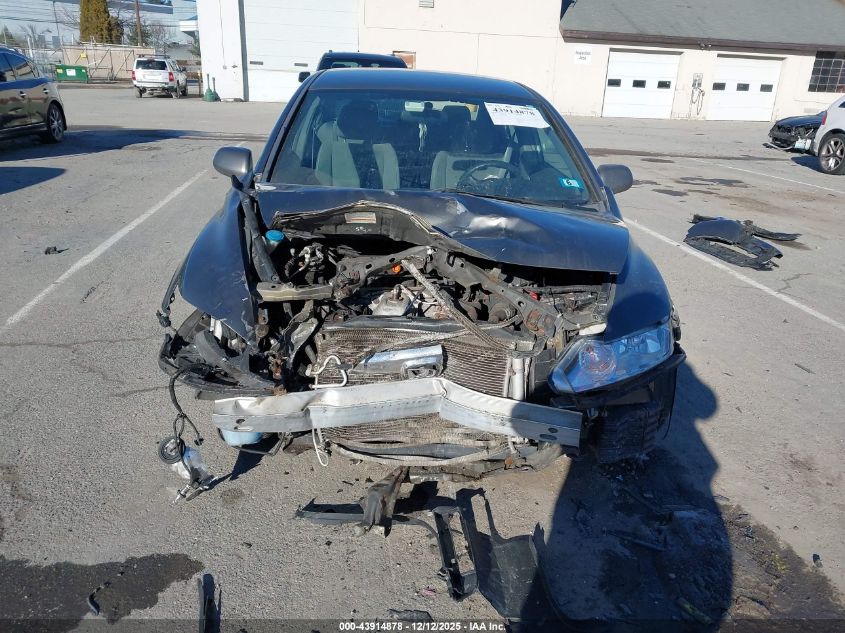 2008 Honda Civic Lx VIN: 2HGFA16568H303826 Lot: 43914878