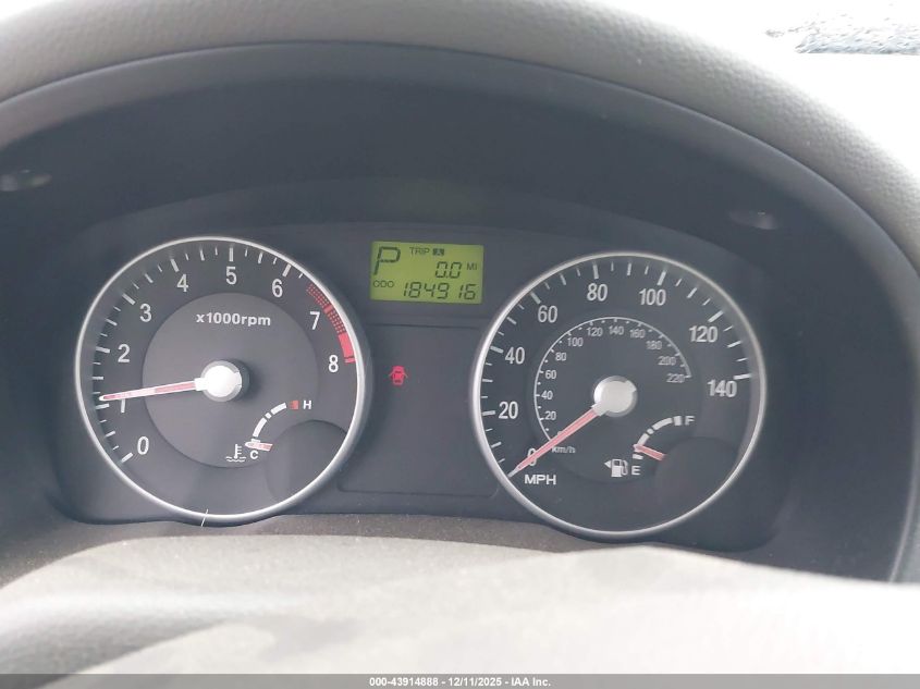 2006 Hyundai Accent Gls VIN: KMHCN46C76U060586 Lot: 43914888