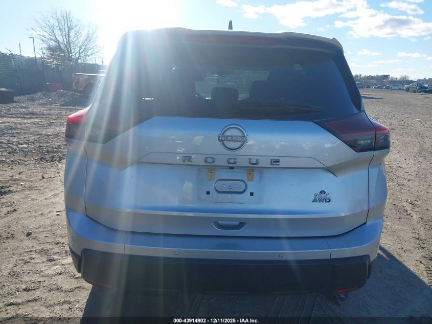 2024 Nissan Rogue S Intelligent Awd VIN: 5N1BT3AB9RC688573 Lot: 43914902