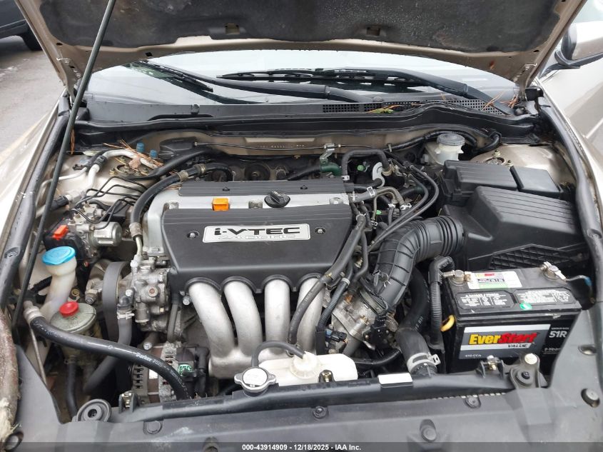 2003 Honda Accord 2.4 Lx VIN: 1HGCM56333A041528 Lot: 43914909