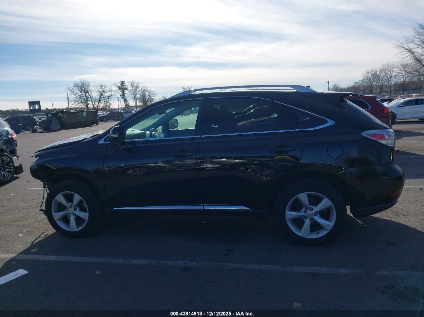 2012 Lexus Rx 350 VIN: 2T2BK1BA6CC123421 Lot: 43914918