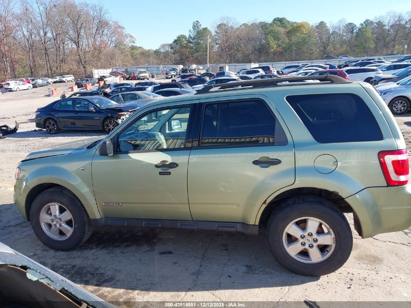 2008 Ford Escape Xlt VIN: 1FMCU03128KE80527 Lot: 43914951