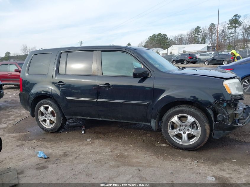 2015 Honda Pilot Ex-L VIN: 5FNYF4H57FB041633 Lot: 43914962