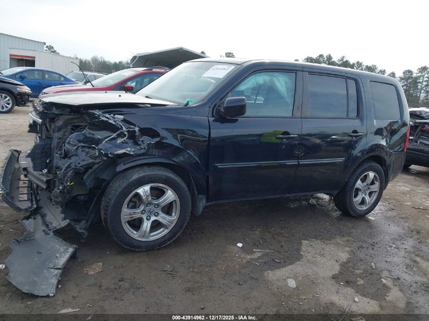 2015 Honda Pilot Ex-L VIN: 5FNYF4H57FB041633 Lot: 43914962