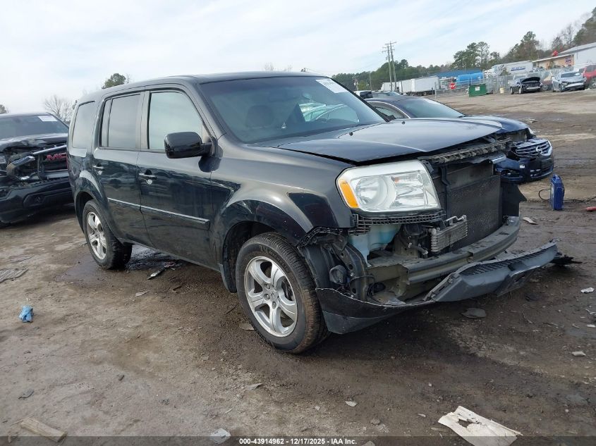 2015 Honda Pilot Ex-L VIN: 5FNYF4H57FB041633 Lot: 43914962