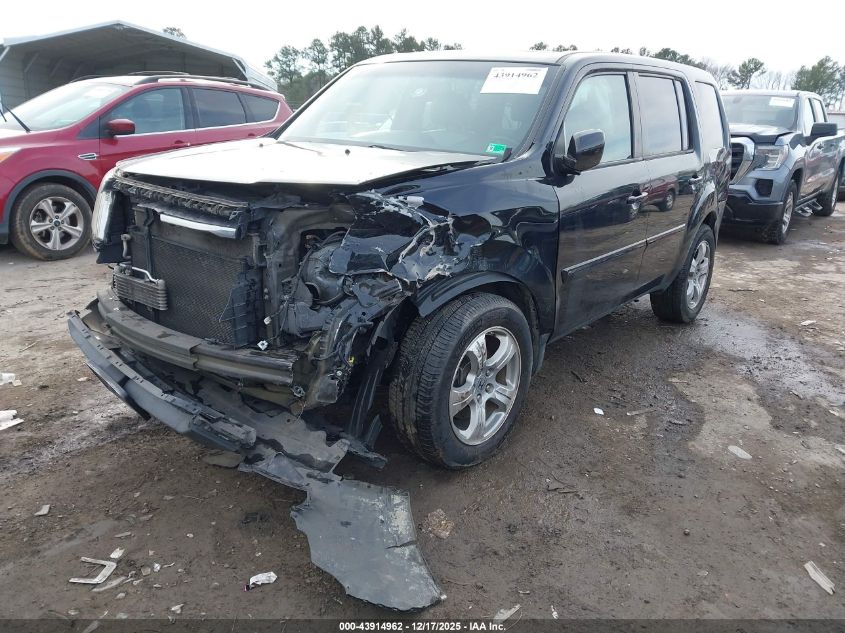 2015 Honda Pilot Ex-L VIN: 5FNYF4H57FB041633 Lot: 43914962