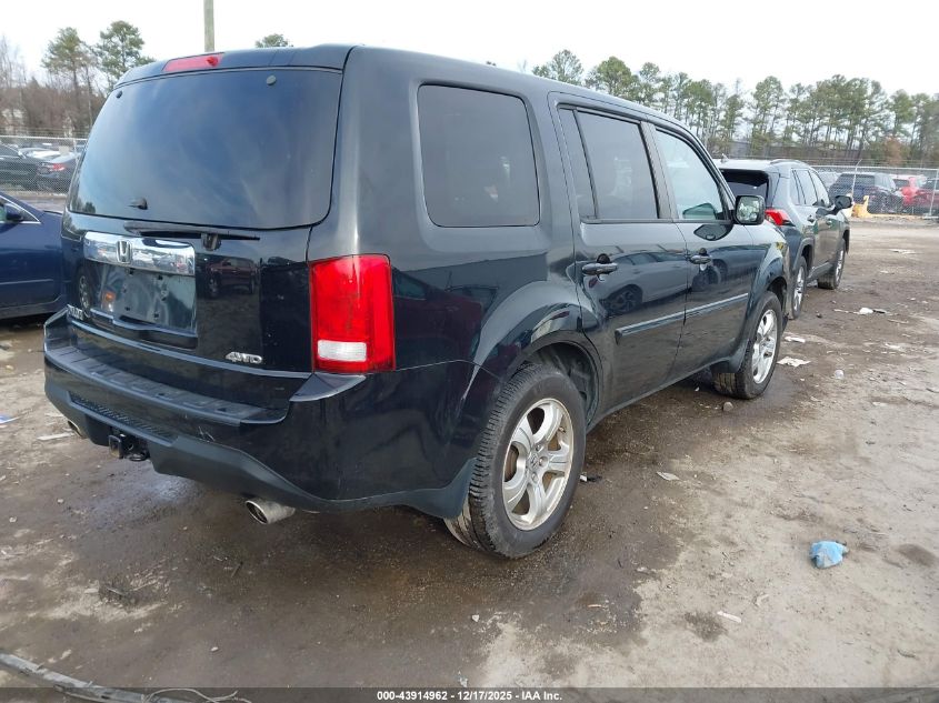 2015 Honda Pilot Ex-L VIN: 5FNYF4H57FB041633 Lot: 43914962