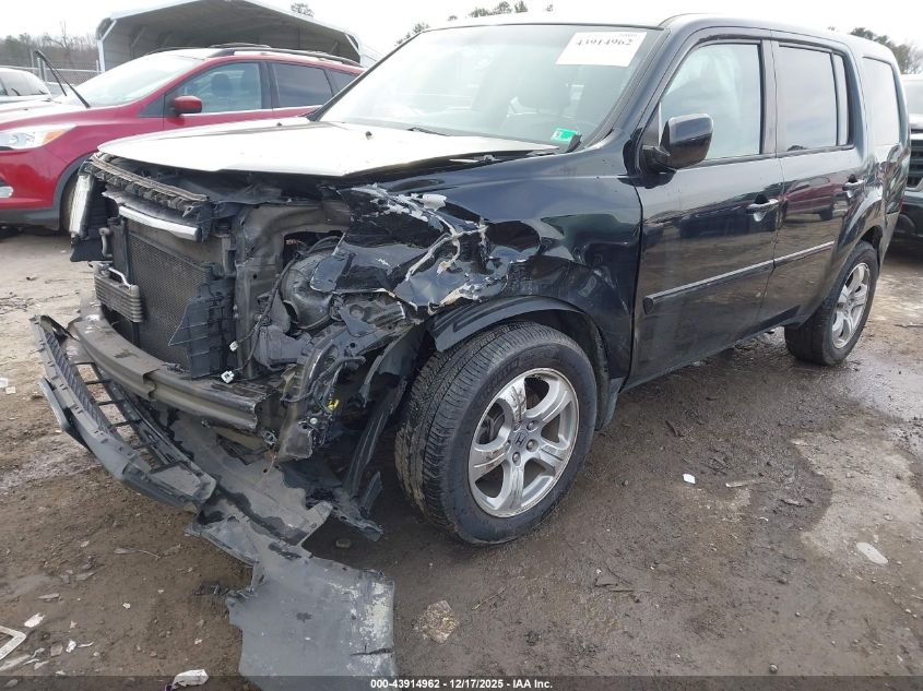 2015 Honda Pilot Ex-L VIN: 5FNYF4H57FB041633 Lot: 43914962