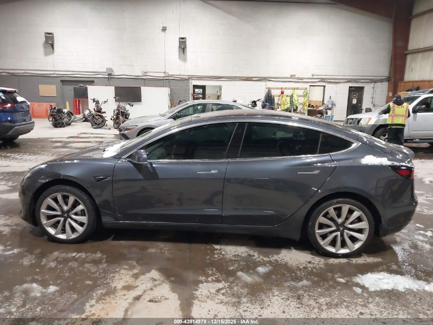 2018 Tesla Model 3 Long Range/Mid Range VIN: 5YJ3E1EA2JF154816 Lot: 43914979