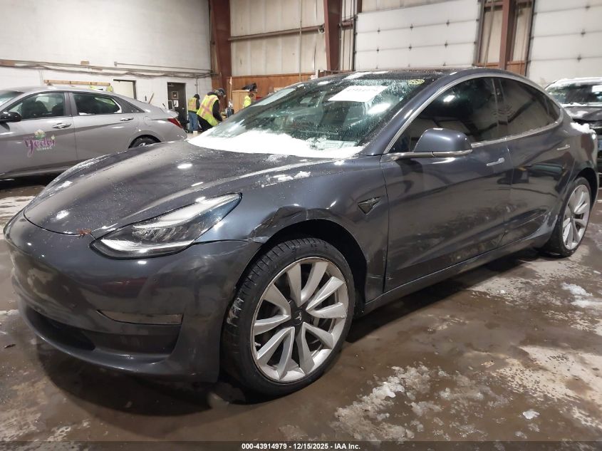 2018 Tesla Model 3 Long Range/Mid Range VIN: 5YJ3E1EA2JF154816 Lot: 43914979