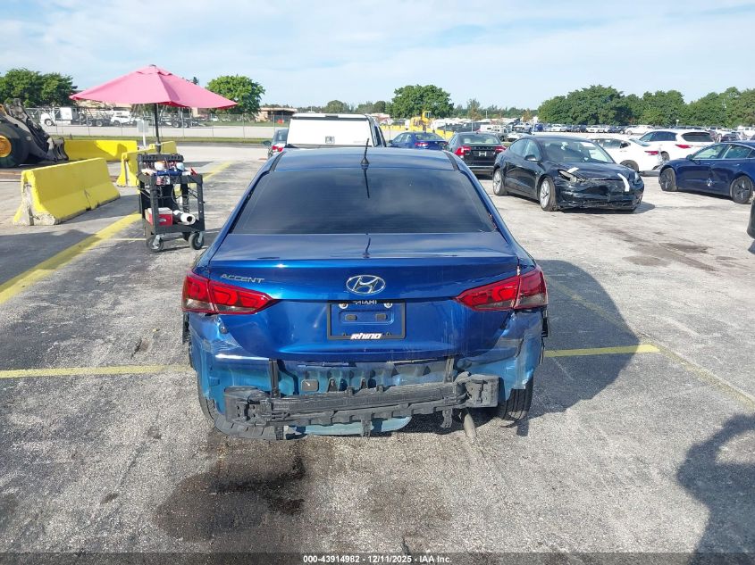 2020 Hyundai Accent Se VIN: 3KPC24A68LE099812 Lot: 43914982