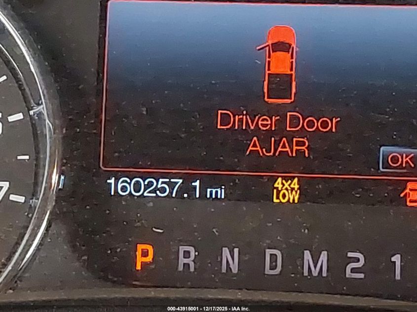 2011 Ford F-150 Lariat VIN: 1FTFW1ET1BFA86257 Lot: 43915001