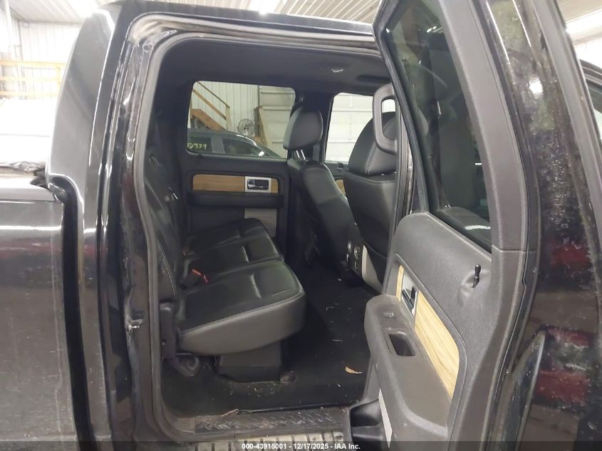 2011 Ford F-150 Lariat VIN: 1FTFW1ET1BFA86257 Lot: 43915001