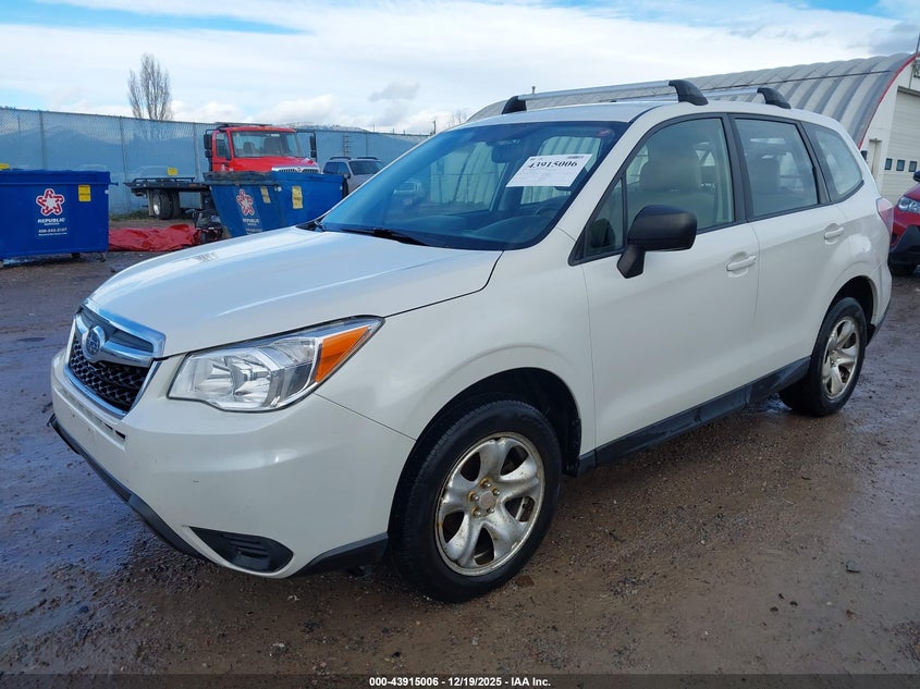 2016 Subaru Forester 2.5I