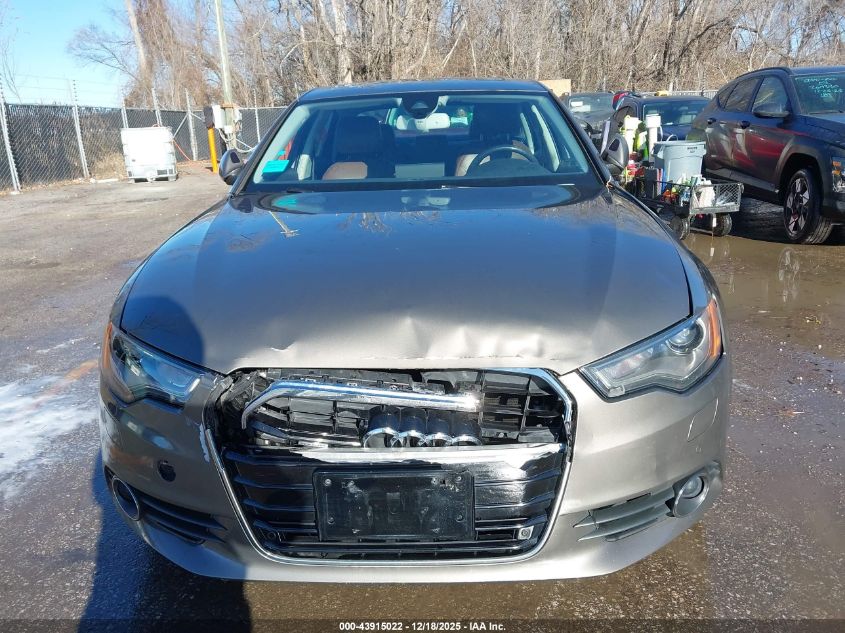 2013 Audi A6 3.0T Premium VIN: WAUGGAFC3DN132404 Lot: 43915022