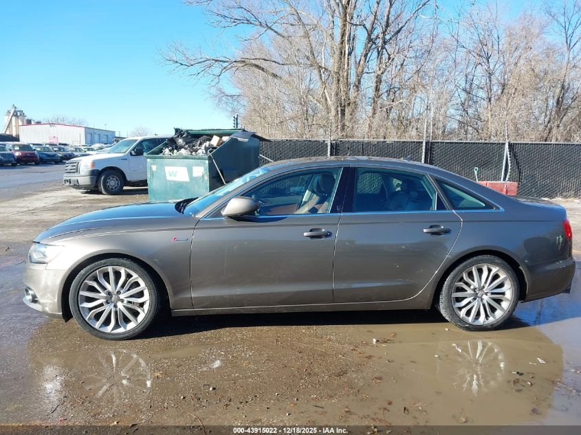 2013 Audi A6 3.0T Premium VIN: WAUGGAFC3DN132404 Lot: 43915022