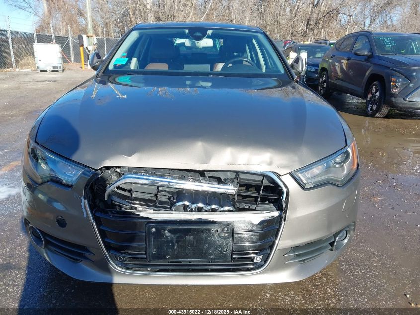 2013 Audi A6 3.0T Premium VIN: WAUGGAFC3DN132404 Lot: 43915022