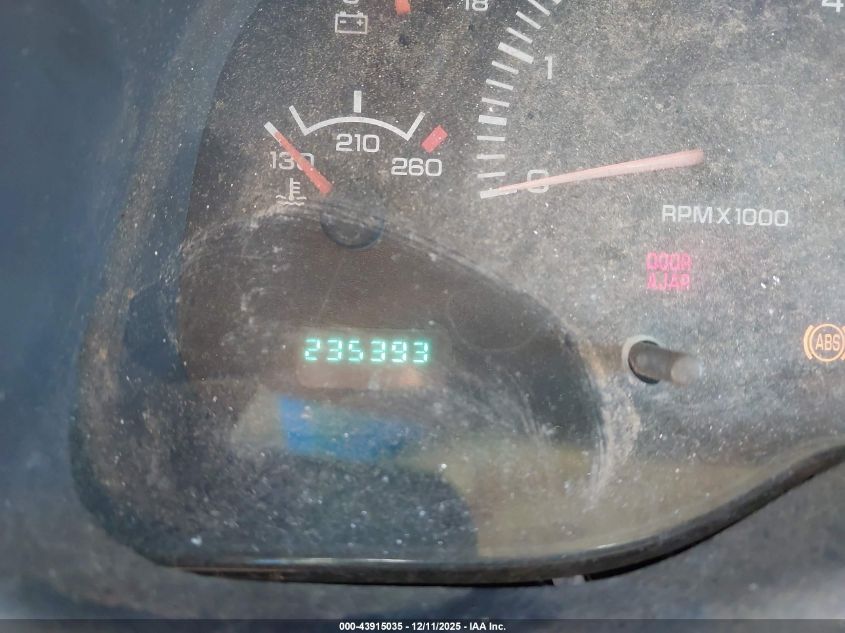 1999 Dodge Durango VIN: 1B4HR28Y2XF702727 Lot: 43915035