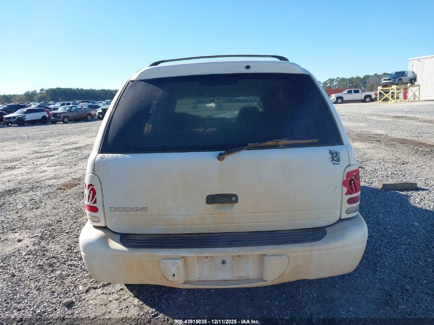 1999 Dodge Durango VIN: 1B4HR28Y2XF702727 Lot: 43915035