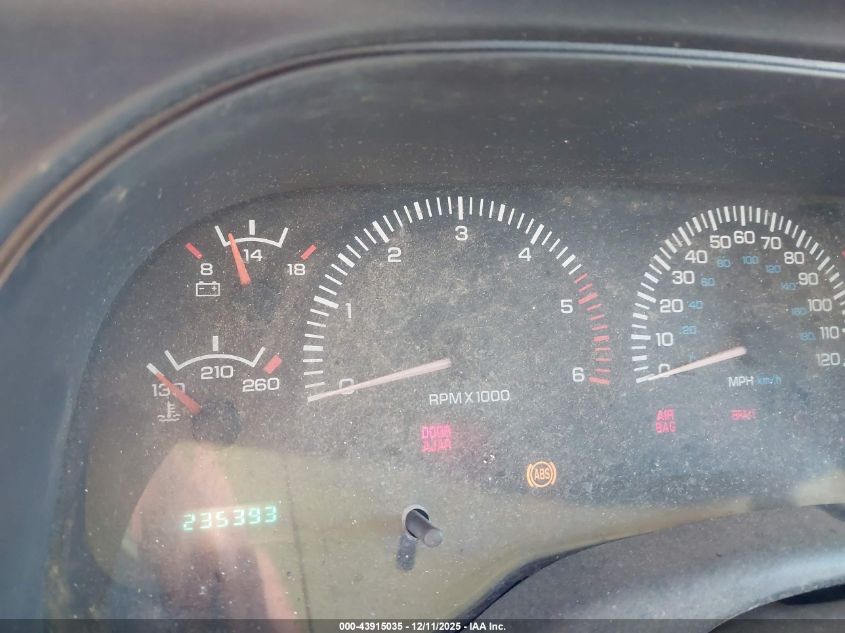 1999 Dodge Durango VIN: 1B4HR28Y2XF702727 Lot: 43915035